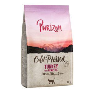 Purizon Coldpressed krůtí s konopným olejem - 2,5 kg