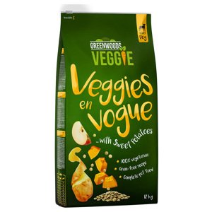 Greenwoods Veggie (sladké) brambory s čočkou, jablkem a dýní 12 kg