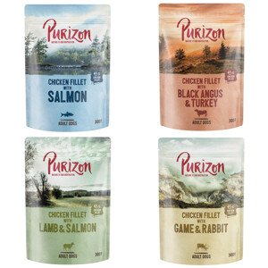 Purizon konzervy / kapsičky - 15 % sleva - kapsičky Mix - 4 druhy (6 x 300 g)