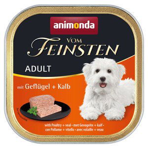 Animonda vom Feinsten Adult bez obilnin 6 x 150 g - drůbeží a telecí