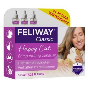 Feliway® Classic - FELIWAY CLASSIC NÁPLŇ 3 x 48 ml (bez difuzéru)