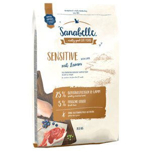 Sanabelle Sensitive jehněčí - Výhodné balení: 2 x 10 kg