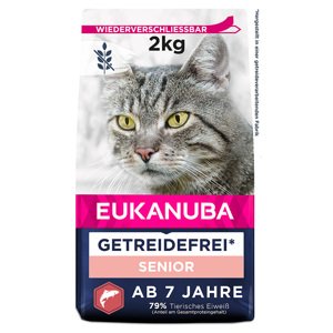 Eukanuba Senior Grain Free bohaté na lososa - 2 kg