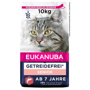 Eukanuba Senior Grain Free bohaté na lososa - 10 kg