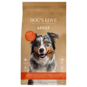 Dog´s Love Adult s hovězím - výhodné balení: 2 x 12 kg