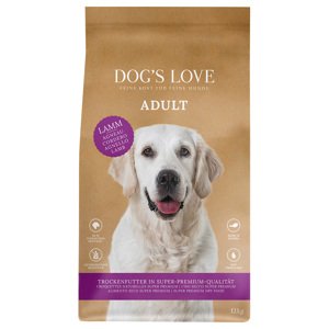 Dog´s Love Adult s jehněčím - výhodné balení: 2 x 12 kg