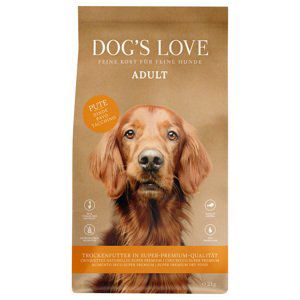 Dog´s Love Adult s krůtím - 2 kg