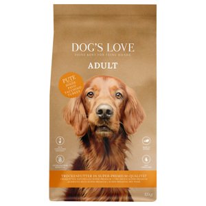 Dog´s Love Adult s krůtím - výhodné balení: 2 x 12 kg