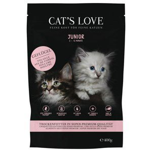 Cat's Love Junior s drůbežím - 400 g