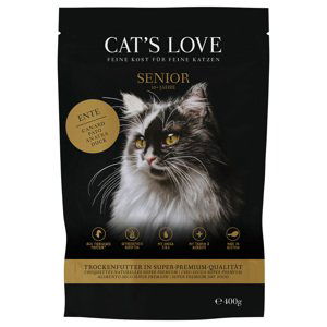 Cat's Love Senior s kachnou - 2 x 400 g