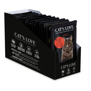 Cat's Love 24 x 85 g – výhodné balení - míchané balení