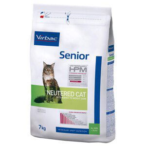 Virbac Veterinary HPM Senior Neutered pro kočky - 2 x 7 kg