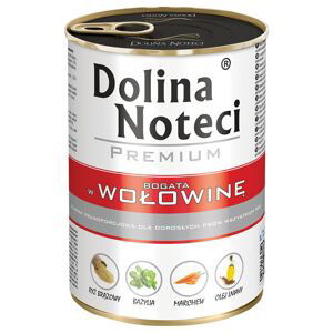 Dolina Noteci Premium míchané balení 24 x 400 g - Mix (jehněčí, hovězí, krůtí, kachní)