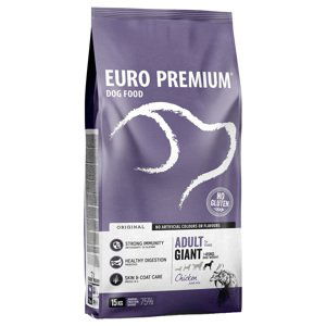 Euro Premium Dog 2 x 12 / 15 kg - Giant Adult Chicken & Rice (2 x 15 kg)