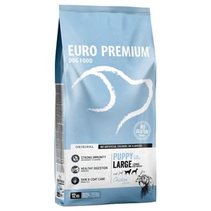 Euro Premium Dog 2 x 12 / 15 kg - Large Puppy Chicken & Rice (2 x 12 kg)