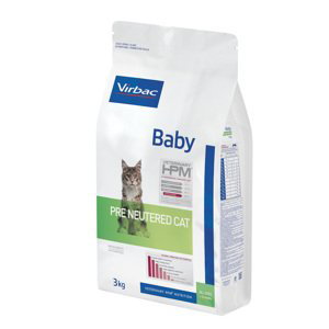 Virbac Veterinary HPM Baby Pre-Neutered Cat - 3 kg