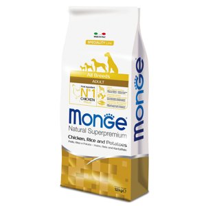 Monge Natural Superpremium kuřecí maso, rýže a brambory - 12 kg