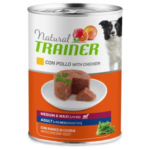 Natural Trainer Medium & Maxi Adult 6 x 400g - kuřecí