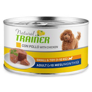 Natural Trainer Small & Toy Adult 6 x 150 g - kuřecí