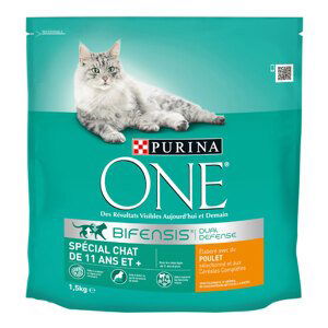 Purina ONE Senior +11 s kuřecím - 1,5 kg