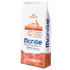 Monge Natural Superpremium losos a rýže - 12 kg