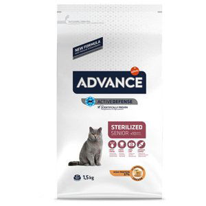 Advance Sterilized Senior +10 s kuřecím - 1,5 kg