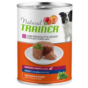 Natural Trainer Medium & Maxi Adult 1 x 400g - šunka