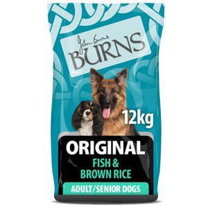 Burns Dog Adult & Senior Original Fish & Brown Rice - 12 kg