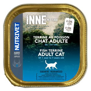 Nutrivet Inne Terrine Adult pro kočky - 10 x 150 g - ryby