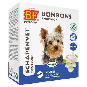 BF Petfood Ovčí tuk Česnek Mini - 80 ks