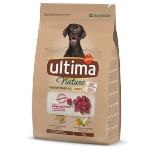 Ultima Nature Medium / Maxi s jehněčím - 3 kg