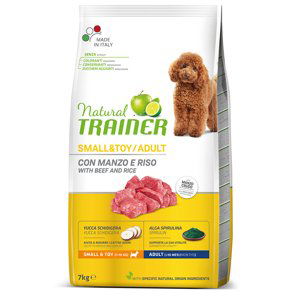 Trainer Dog Natural Mini Adult s hovězím masem a rýží - 7 kg