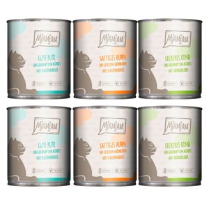 Mixpack MjAMjAM pure meat pleasure 6 x 800 g - Směs (3 druhy)