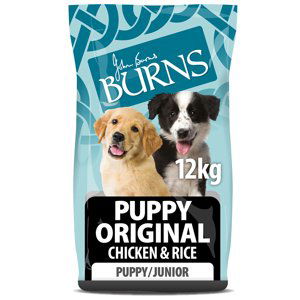 Burns Dog Puppy & Junior Original kuřecí s rýží - 12 kg