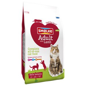 Smølke Cat Adult Lamb Daily Balance - 2 x 4 kg