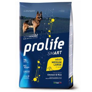 Prolife Dog Smart Adult Medium/Large Chicken & Rice - 2 x 12 kg