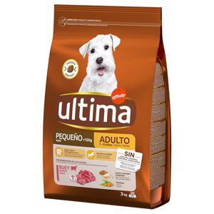 Ultima Hund Mini Adult s hovězím - 3 kg