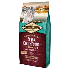 Carnilove Fresh Sterilised Cat Carp & Trout - 6 kg