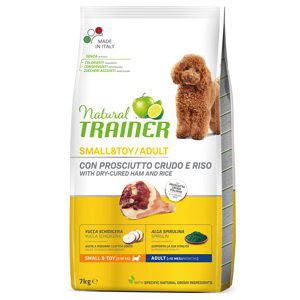 Natural Trainer Small & Toy Adult se šunkou a rýží - 7 kg