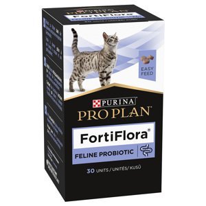 Purina Pro Plan Fortiflora Feline probiotické žvýkací kostky - 15 g (30 kusů)