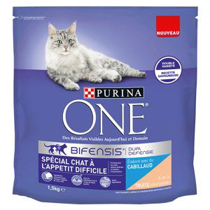 Purina ONE Selective Palate s treskou a pstruhem - 4 x 1,5 kg