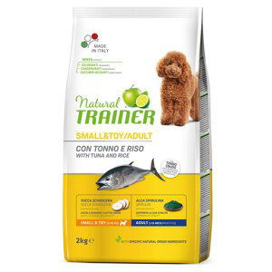 Natural Trainer Small & Toy Adult s tuňákem a rýží - 2 kg