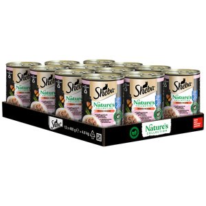 Sheba Nature's Collection 12 x 400 g - Losos s batáty a zelenými fazolkami v omáčce