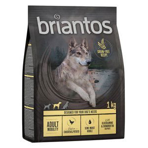 Briantos granule, 4 kg - 3 + 1 kg zdarma Adult Mobility kuřecí & brambory