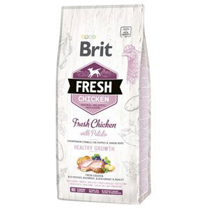 Brit Fresh Chicken with Potato Puppy Healthy Growth - 12 kg