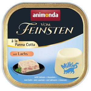 Animonda Vom Feinsten Adult à la Panna Cotta 64 x 100 g – výhodné balení - s lososem