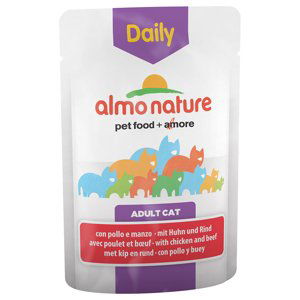 Almo Nature Daily Menu Pouch 12 x 70 g – výhodné balení - Mix 2 (2 druhy)