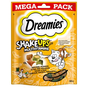 Dreamies Shakeups Multivitamins Snacks - drůbeží piknik (165 g)