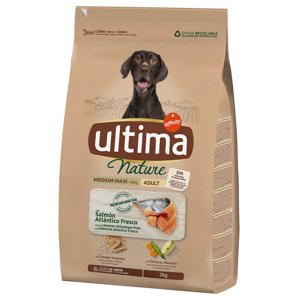 Ultima Nature Medium / Maxi s lososem - 3 kg