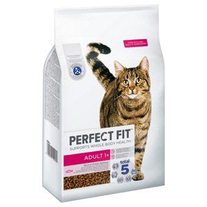 Perfect Fit granule, 14 kg - 11 + 3 kg zdarma - Adult 1+ s lososem (2 x 7 kg)